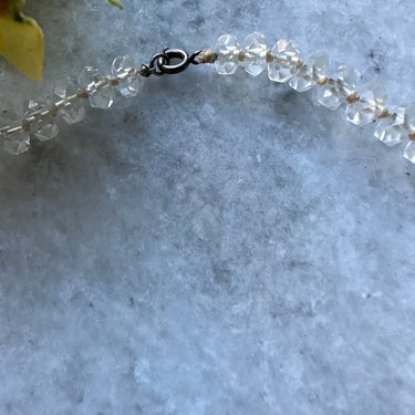 Crystal Glass Beaded Necklace Bloomers and Frocks